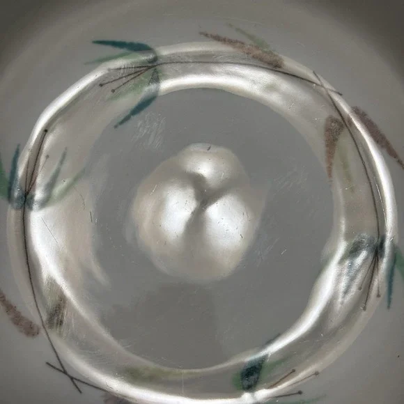 Vintage Franciscan Radiance Berry Bowls Set Of 4 USA Mid Century Green Rim - Picture 7 of 12